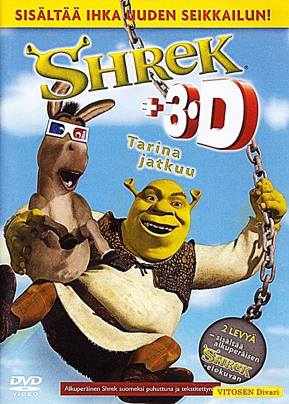 Shrek + ihka uusi 3D Shrek seikkailu
