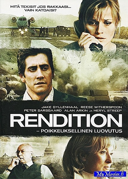 Rendition - poikkeuksillinen luovutus