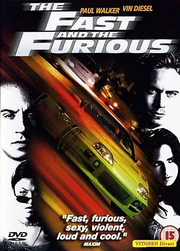 Fast & Furious - collectors edition ruotsalainen kansi