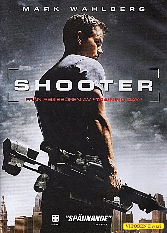 Shooter, ruotsinkielinen kansi