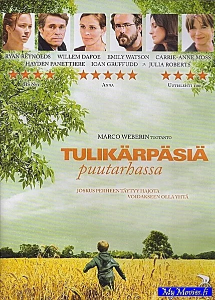 Tulikärpäsiä puutarhassa