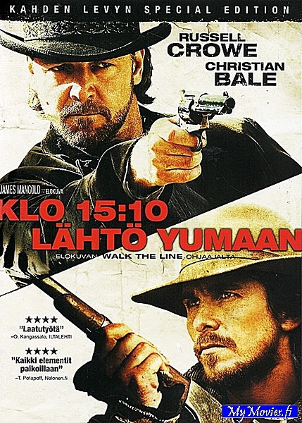 KLo 15:10 lähtö Yumaan