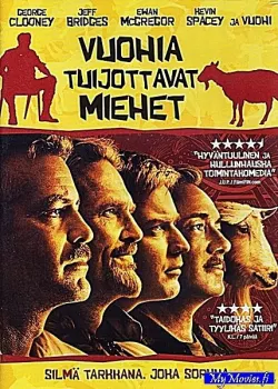 Vuohia tuijottavat miehet