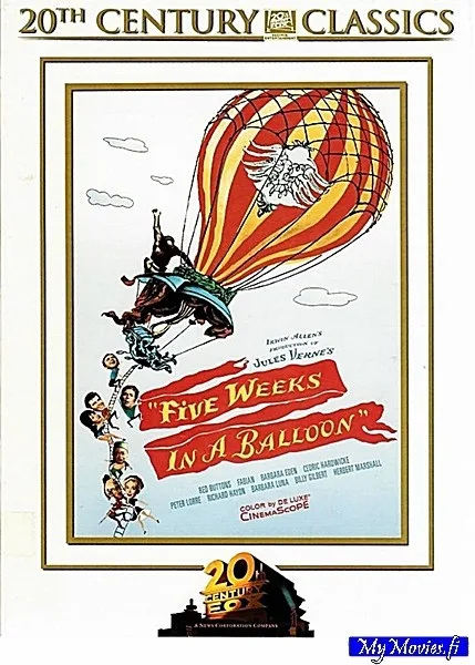 Five Weeks in a Balloon / Viisi viikkoa ilmalaivassa (20th Century Classics nro50)