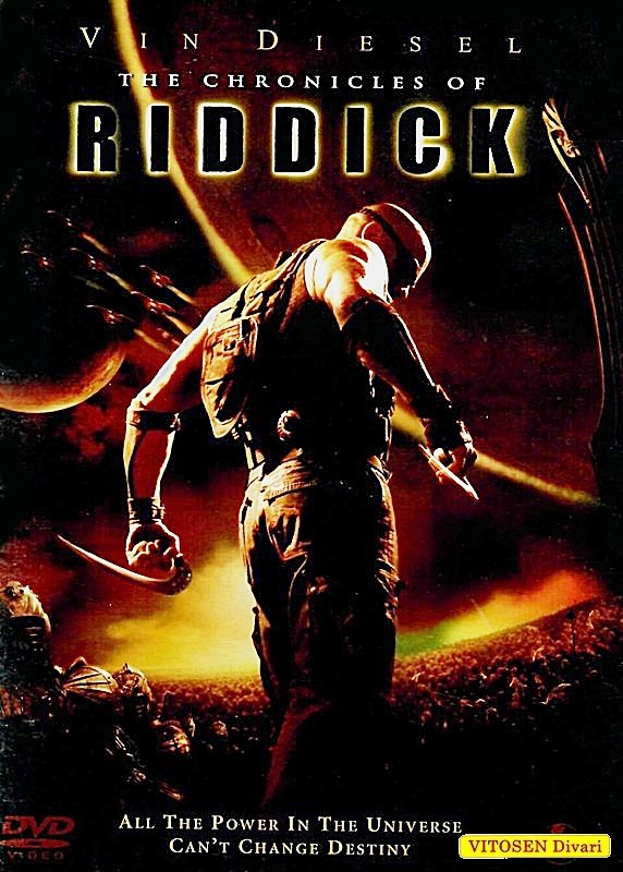 Chronicles of Riddick - Riddickin aikakirja, englantilainen kansi