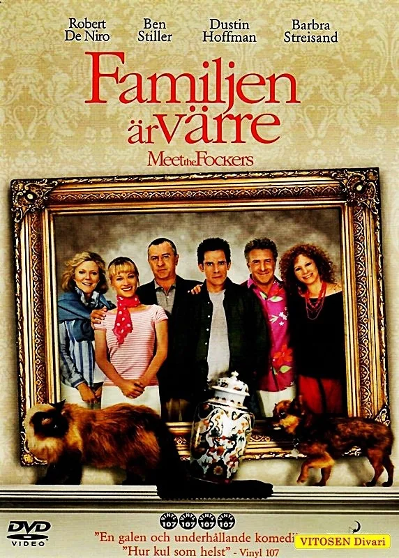 Familjen är värre aka Painajainen perheessä, ruotsalainen kansi