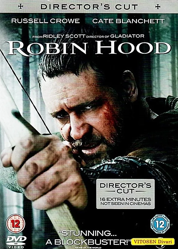 Robin Hood, englantilainen kansi