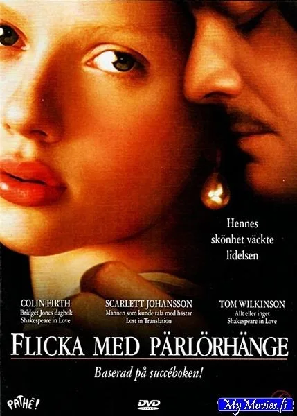 Flicka med pärlörhänge - Tyttö ja Helmikorvakoru, ruotsalainen kansi