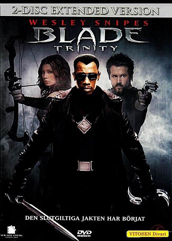 Blade: Trinity (2-disc extended version, ruotsalainen kansi
