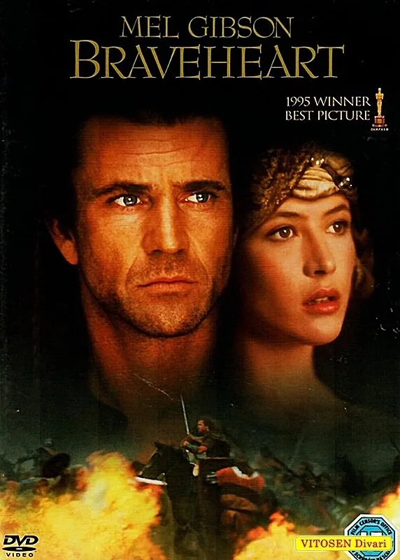 Braveheart - Taipumaton, englantilainen kansi
