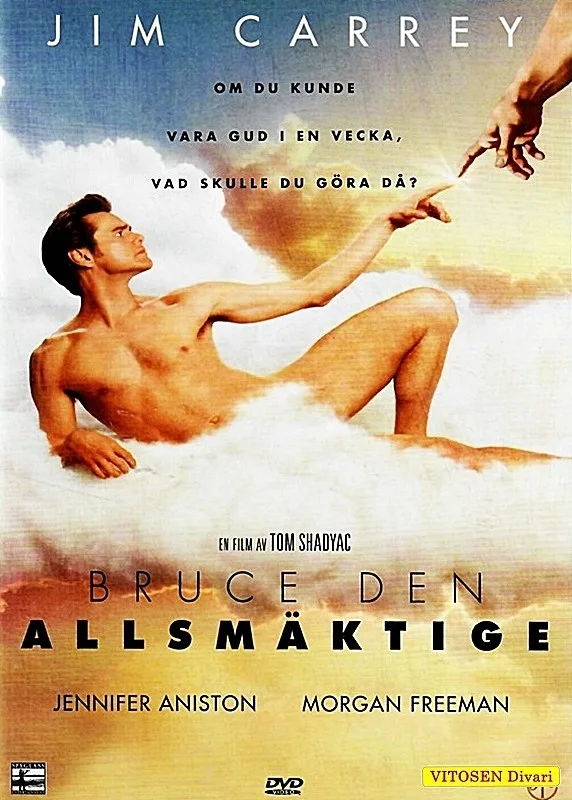 Bruce den allsmäktige - Bruce taivaanlahja, ruotsalainen kansi