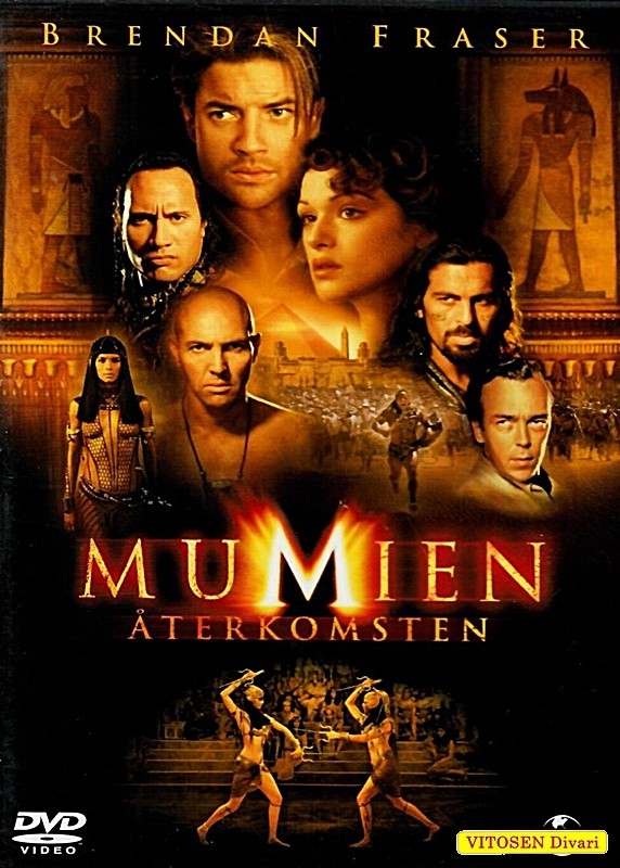 Mumien återkomsten - Muumion paluu, ruotsalainen kansi