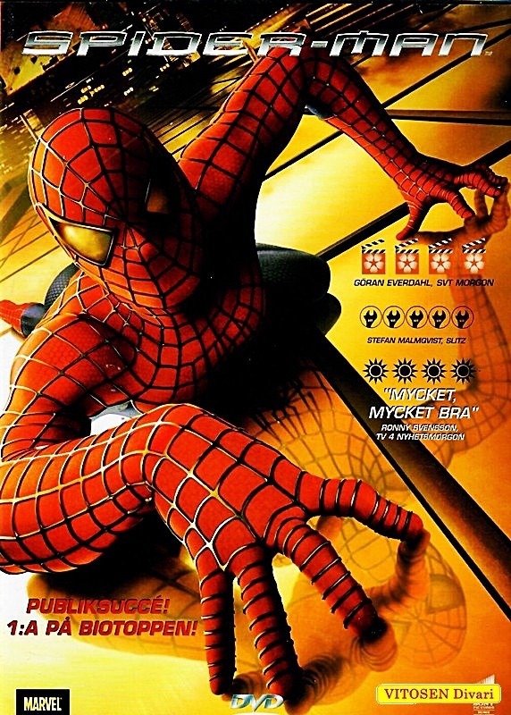 Spider-Man - Hämähäkkimies, ruotsalainen kansi