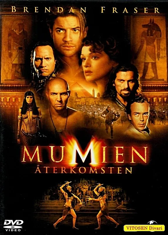 Mumien återkomsten - Muumion paluu, ruotsalainen kansi