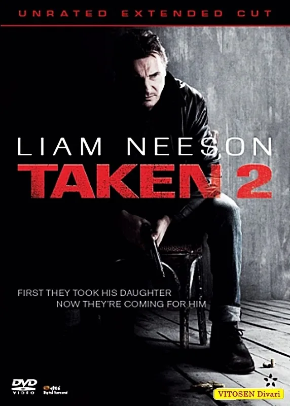 Taken 2, ruotsalainen kansi