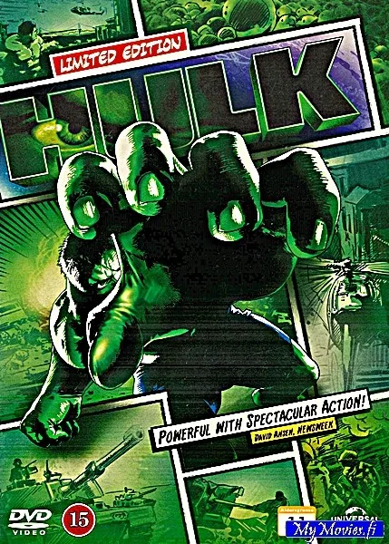 Hulk, 2 levyn erikoispainos englantilainen kansi