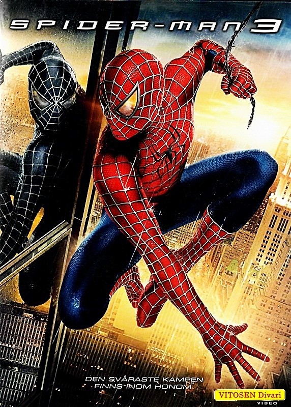 Spider-Man 3 ruotsalainen kansi