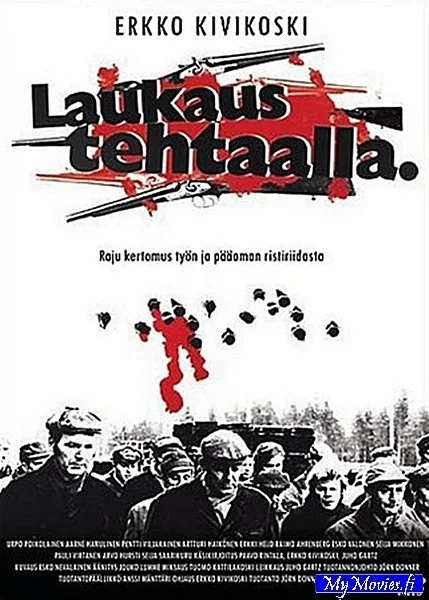 Laukaus tehtaalla