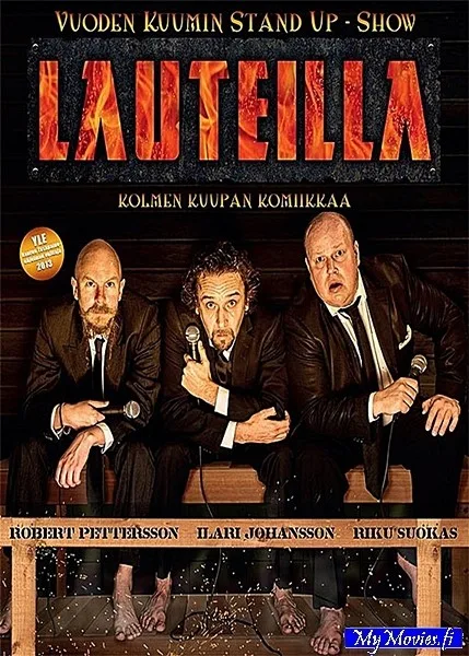 Lauteilla: kolmen kuupan komiikkaa: vuoden kuumin stand up -DVD