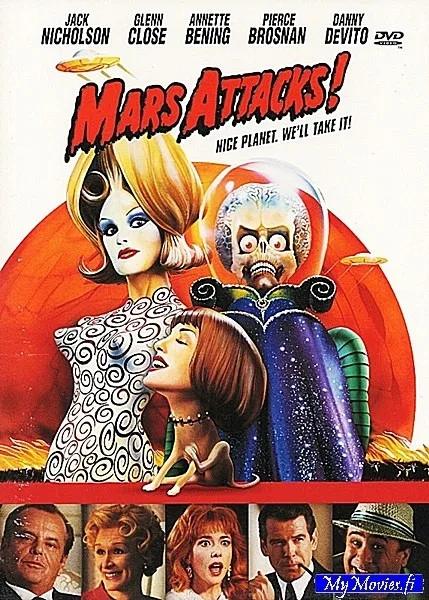 Mars Attacks! / Mars hyökkää! (DVD)