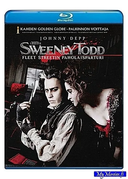 Sweeney Todd - The Demon Barber of Fleet Street / Sweeney Todd - Fleet Streetin paholaisparturi (Blu-ray)