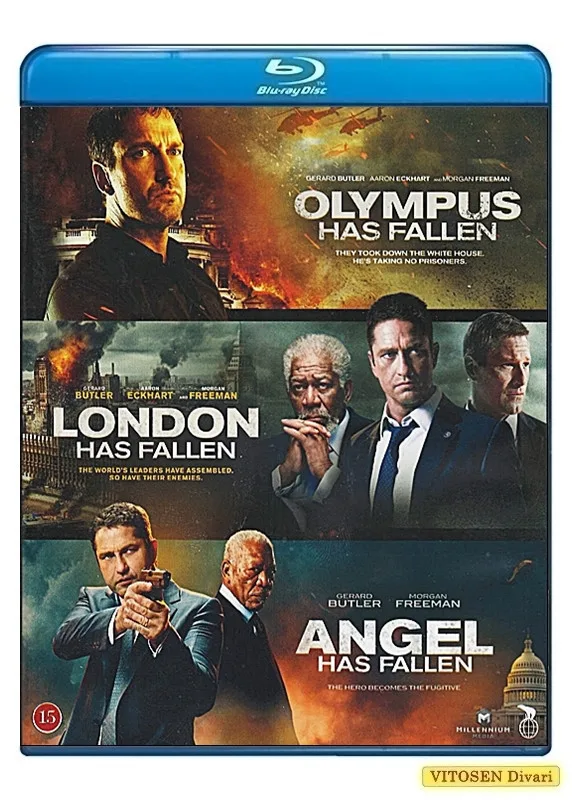 Olympos / London / Angel Has Fallen (Blu-ray)