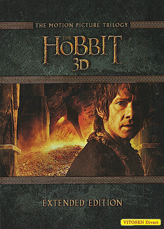 The Hobbit Trilogy - Extended Edition 3D + 2D julkaisu.(3D 15 Blu-ray)