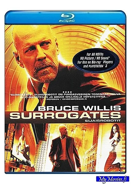Surrogates - sijaisrobotit (Blu-ray)