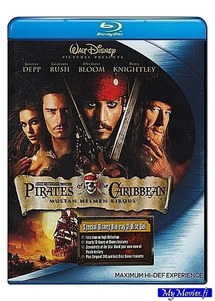Pirates of the Caribbean - Mustan helmen kirous (Blu-ray)