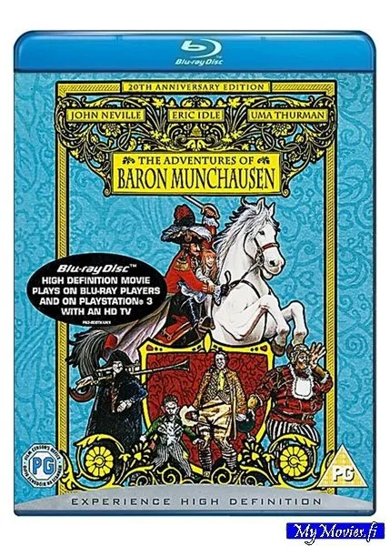 The Adventures of Baron Munchausen / Paroni von Münchhausenin seikkailut (Blu-ray)