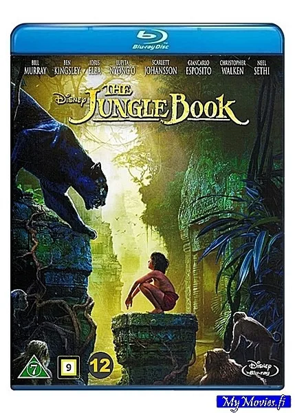 The Jungle Book / Viidakkokirja (Blu-ray)