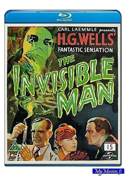 The Invisible Man / Näkymätön mies (Blu-ray)