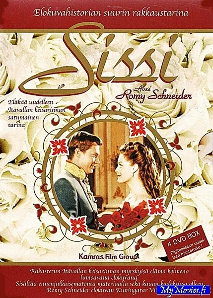 Sissi - elokuvasarja (4DVD) Suomijulkaisu