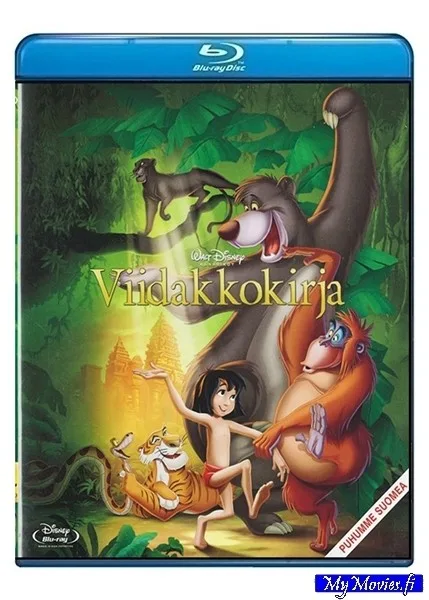 Viidakkokirja ( Disney Klassikko 19. ) (Blu-ray)