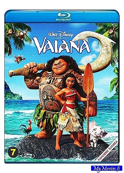 Vaiana ( Disney Klassikko 55. )(Blu-ray)