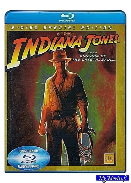 Indiana Jones and the Kingdom of the Crystal Skull / Indiana Jones ja kristallikallon valtakunta (Blu-ray)