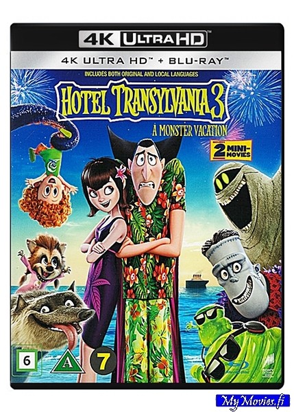 Hotel Transylvania 3 - A Monster Vacation (4K Ultra HD+Blu-ray)