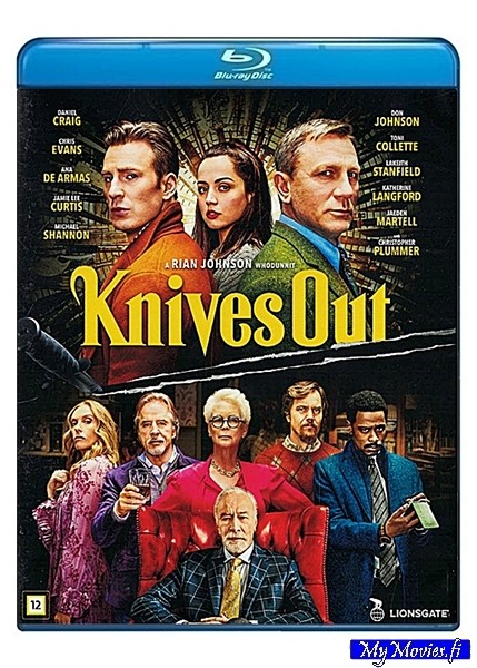 Knives Out / Veitset esiin - kaikki ovat epäiltyjä (Blu-ray)