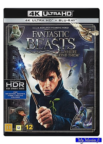 Fantastic Beasts and Where to Find Them / Ihmeotukset ja niiden olinpaikat (4K Ultra HD+Blu-ray)