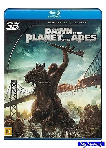 Dawn of the Planet of the Apes / Apinoiden planeetan vallankumous (Blu-ray 3D+Blu-ray)