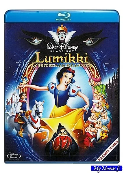 Lumikki ja seitsemän kääpiötä ( Disney Klassikko 01. )(Blu-ray)