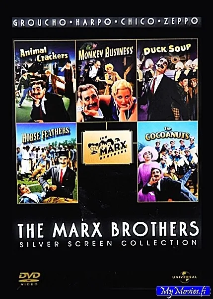 The Marx Brothers Silver Screen Collection - 5 Elokuvaa