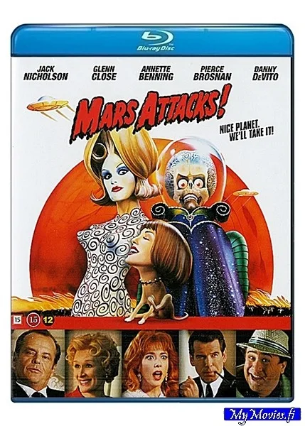 Mars Attacks! / Mars hyökkää! (Blu-ray)