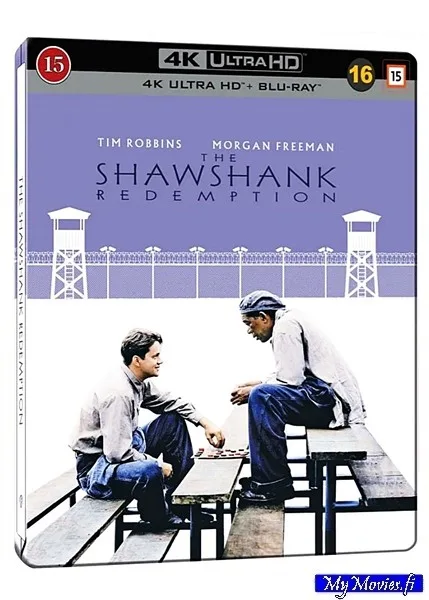 The Shawshank Redemption / Rita Hayworth - Avain pakoon (4K Ultra HD+Blu-ray) Limited Steelbook