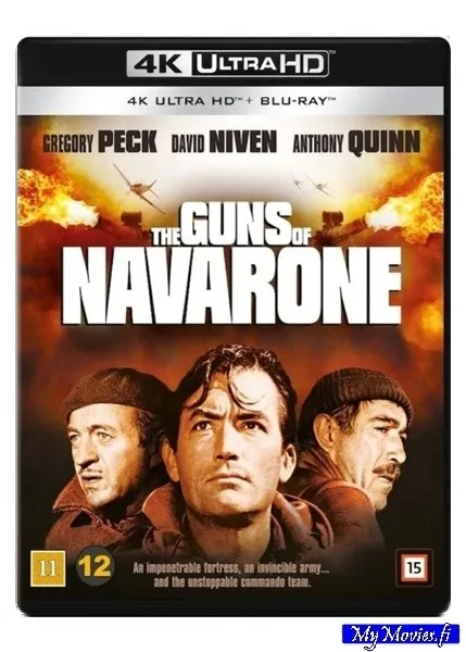 The Guns of Navarone / Navaronen tykit (4K Ultra HD+Blu-ray)