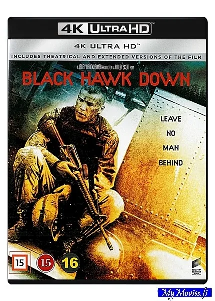 Black Hawk Down / Isku Mogadishuun (4K UHD)