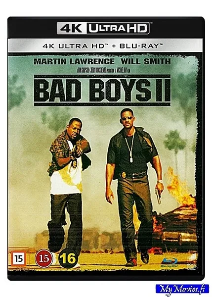Bad Boys II / Pahat pojat ll (4K UHD+Blu-ray)