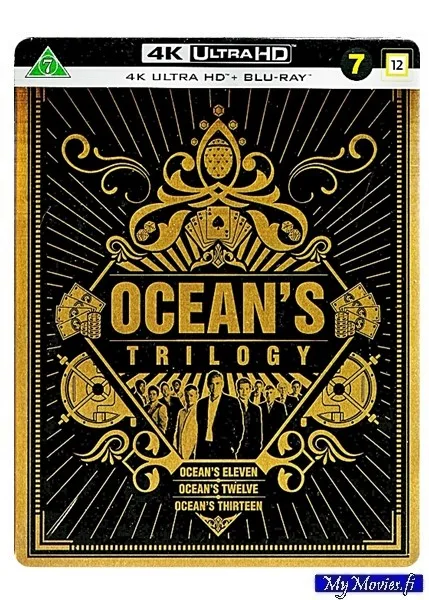 Oceans Trilogy 11-13 (4K Ultra HD+Blu-ray) Limited
