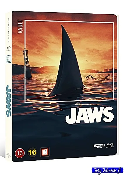 Jaws / Tappajahai (4K Ultra HD+2 Blu-ray) Vault Edition Limited Steelbook