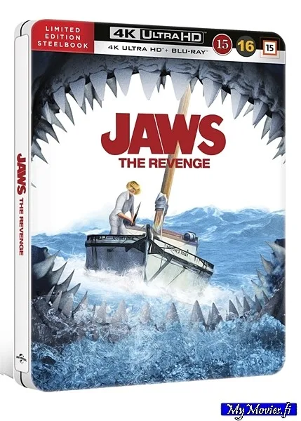 Jaws: The Revenge / Tappajahain kosto (4K Ultra HD+Blu-ray) Limited Steelbook